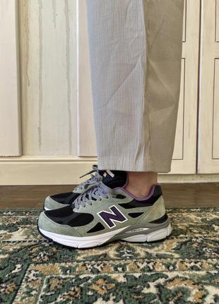 Жіночі кросівки new balance 990v3 люкс якість6 фото