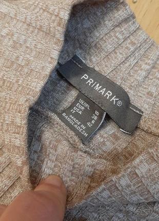 Платье гольф миди в рубчик primark3 фото