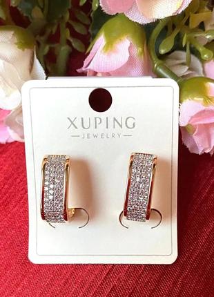 Сережки xuping jewelry з неіржавкої сталі