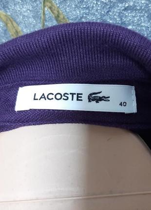 Футболка поло бренду lacoste3 фото