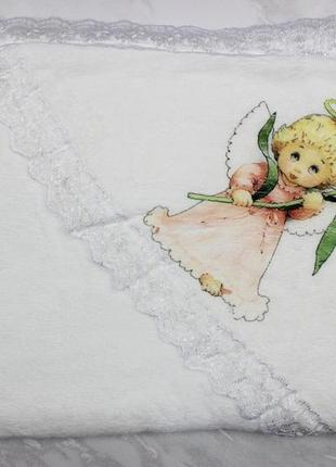 Крест плед для крещения малышей