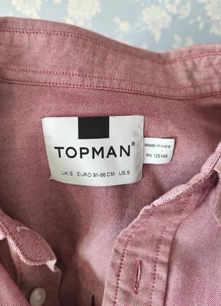 Джинсовая рубашка topman англия3 фото