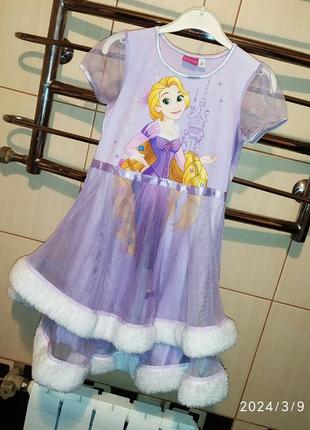 Сукня плаття карнавальний костюм ельза 3-4 роки 98-104 зріст1 фото