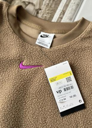 Плюшеве худі від nike центр лого,нове оригінал6 фото