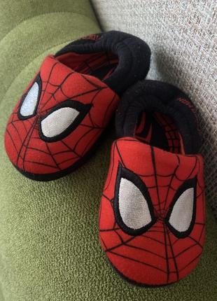 Тапочки дитячі spider man1 фото