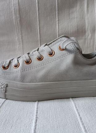 Converse  all star жіночі шкіряні кеди кросівки р.6/39 оригінал7 фото