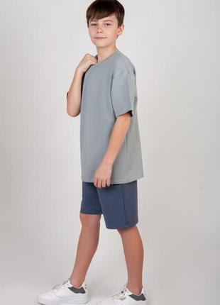 Базовые шорты подростковые, спортивные шорты для мальчиков, спортивные шорты дыни3 фото