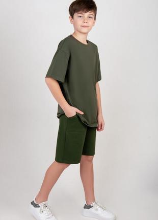 Базовые шорты подростковые, спортивные шорты для мальчиков, спортивные шорты дыни4 фото