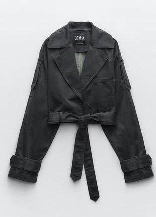 Куртка тренч zara