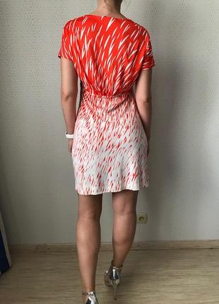 Шёлковое платье от люкс бренда diane von furstenberg, размер 8, укр прим 42-44-463 фото