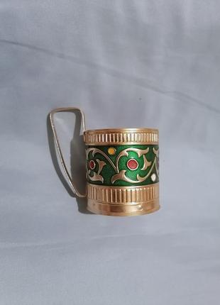 Підстаканник  вінтажний, аллюміній.