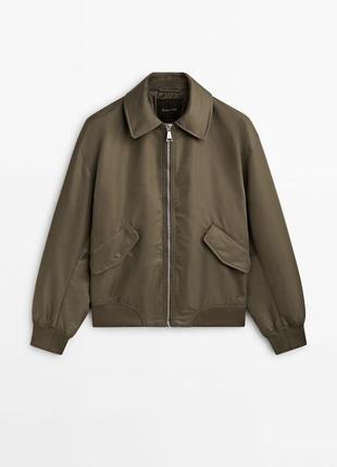 Куртка бомбер massimo dutti zara mango h&m4 фото