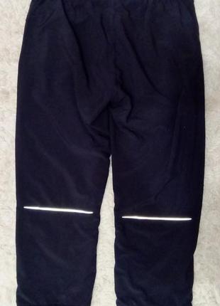 Tchibo спортивні штани брюки на флісі, р.48-50 темно-сіри, стан ідеальний, позаду світловідбивна смуга.4 фото