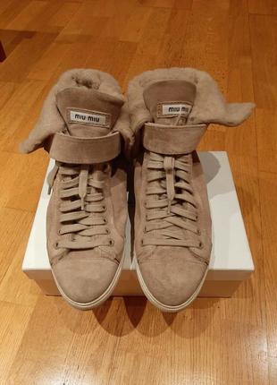 Кеды miu miu