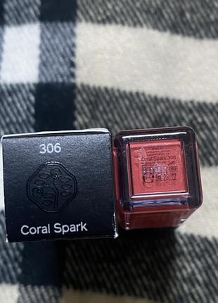 Лак блиск для губ 306 - coral spark shiseido lacquer ink lip shine4 фото