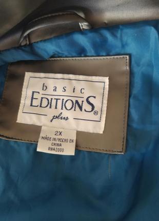 Куртка-плащ"basic editions"3 фото