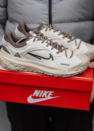 Nike acg mounth fly white brown.4 фото