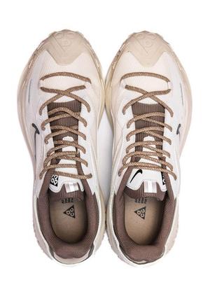 Nike acg mounth fly white brown.3 фото