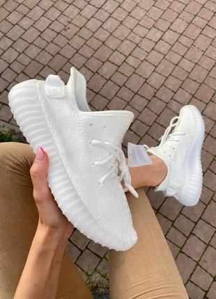 Adidas yeezy boost 350 white   🆕 женские кроссовки адидас изи 🆕 белые