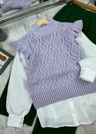Комбінований светр від tu5 фото