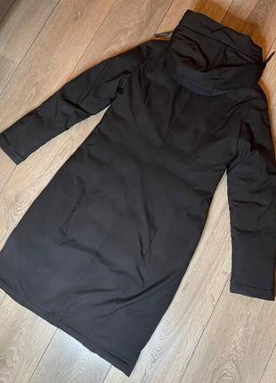 Женская парка-пуховик. куртка зима/осень. длина ниже колена6 фото