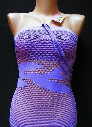 Спортивна майка топ мікрофібра сітка