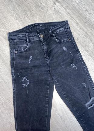 Чорні джинси від zara2 фото