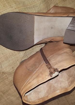 42р-28 с носка кожа ботинки на широкую noiz идеальное состояние5 фото
