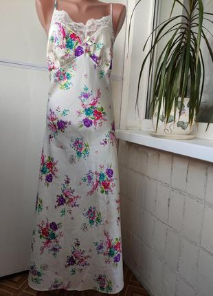 Сукня комбінація в білизняному стилі, штучний шовк франції10 фото