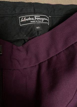 Укорочені брюки штани salvatore ferragamo оригінал5 фото