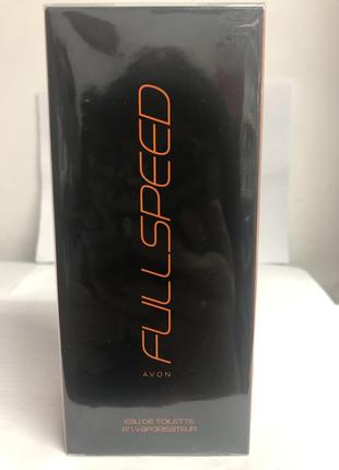 Чоловіча туалетна вода ейвон фулспід avon full speed speed 75ml.