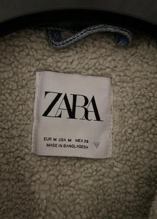 Куртка джинсова тепла zara4 фото