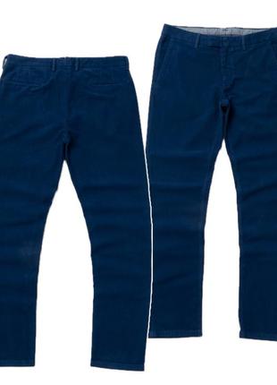 Boggi milano blue cotton pants  чоловічі штани