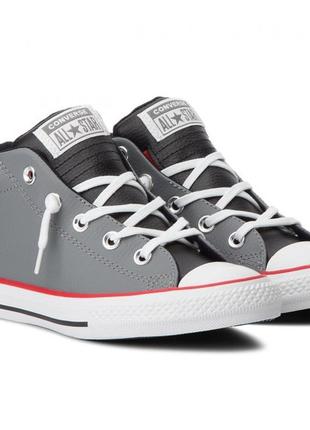 Сникерсы хайтопы кеды кожаные converse