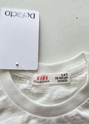 Новий комплект футболка і шорти піжама на 3-4 роки 98-104см6 фото