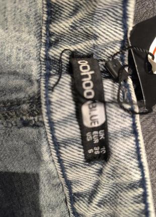 Шорти джинсові boohoo 4
