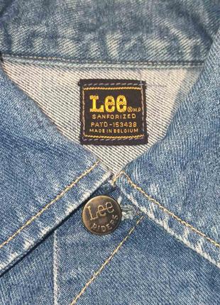 Lee sanforized  куртка джинсова р. м  оригінал9 фото