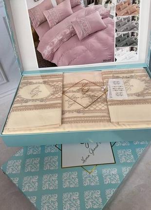 Постільна білизна laura grand з мереживом