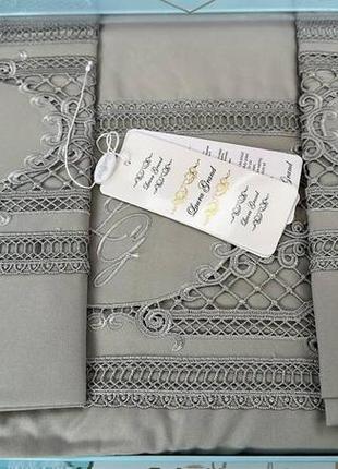 Постільна білизна laura grand з мереживом