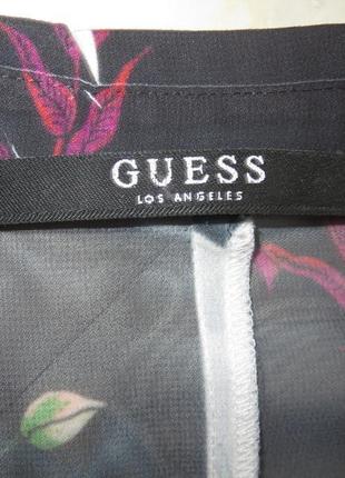 Стильна cорочка з вареним ефектом guess s-m5 фото