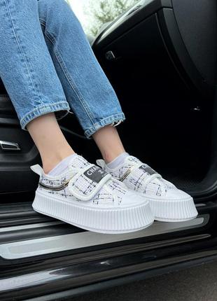 Chanel sneakers white