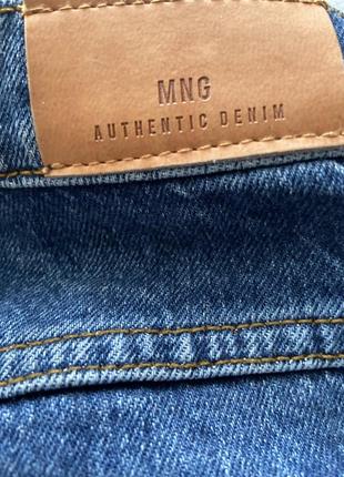 Сині джинси мом mango з нових колекцій5 фото