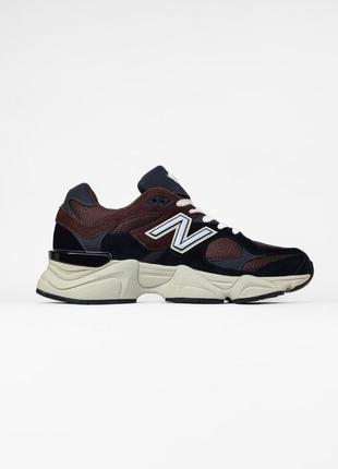 New balance 9060 black/brown3 фото