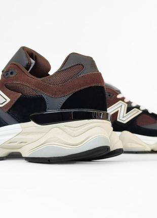 New balance 9060 black/brown6 фото