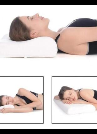 Ортопедична розумна комфортна подушка memory pillow dreamhome2 фото