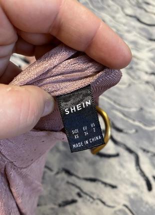 Жіноча сукня міді на затяжках shein9 фото