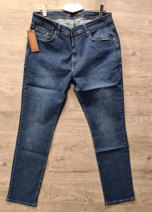 Чоловічі джинси осінь (збільшені розміри, подзауженные)