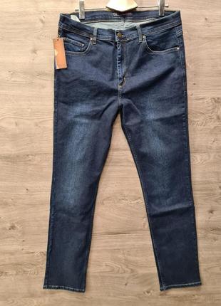 Мужские джинсы осень (увеличенные размеры)1 фото