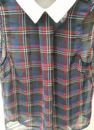 Блуза з бел.воротн.atmosphere