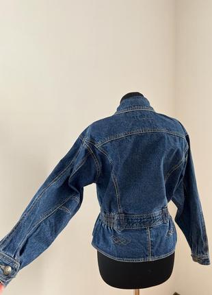 Вінтажна джинсова куртка versace оригінал 1992-1996 рік7 фото